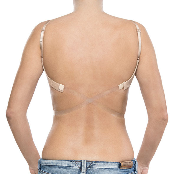 Bye Bra – Transparenter niedriger Rückengurt