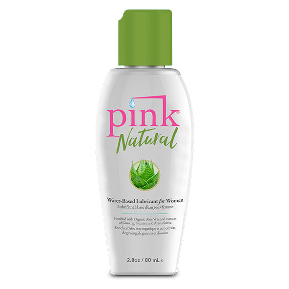 Pink - Natürliches Gleitmittel auf Wasserbasis 80 ml