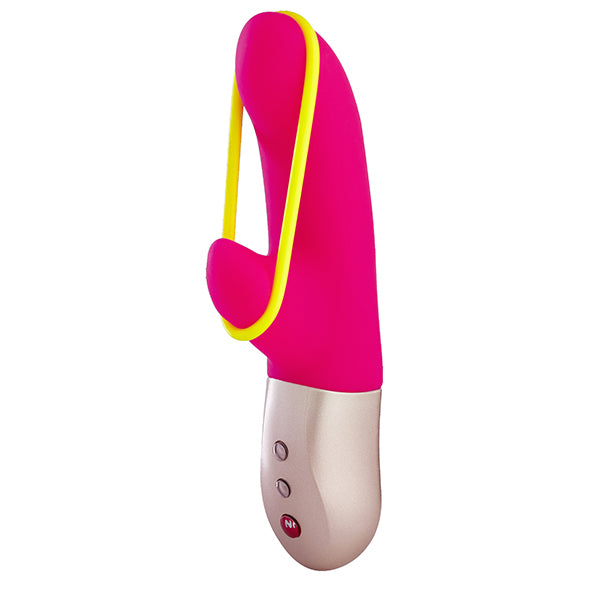 Fun Factory - Amorino Mini Vibromasseur Rose &amp;amp; Jaune Fluo