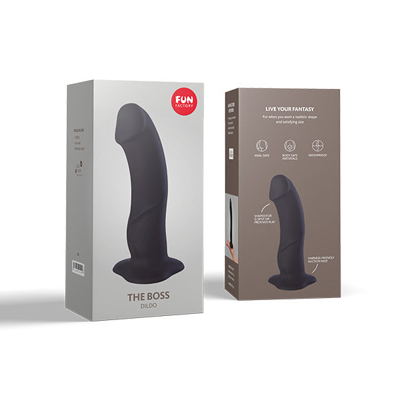 Fun Factory - The Boss Stub Dildo Zwart