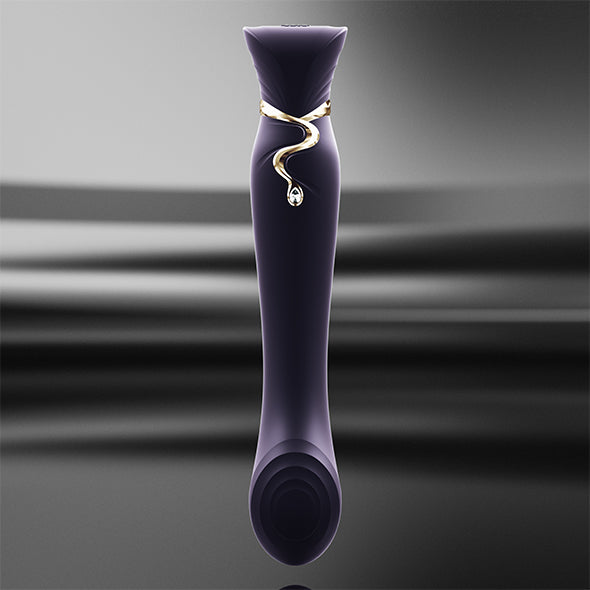 Zalo - Queen Set G-Spot Pulsewave Vibromasseur Violet