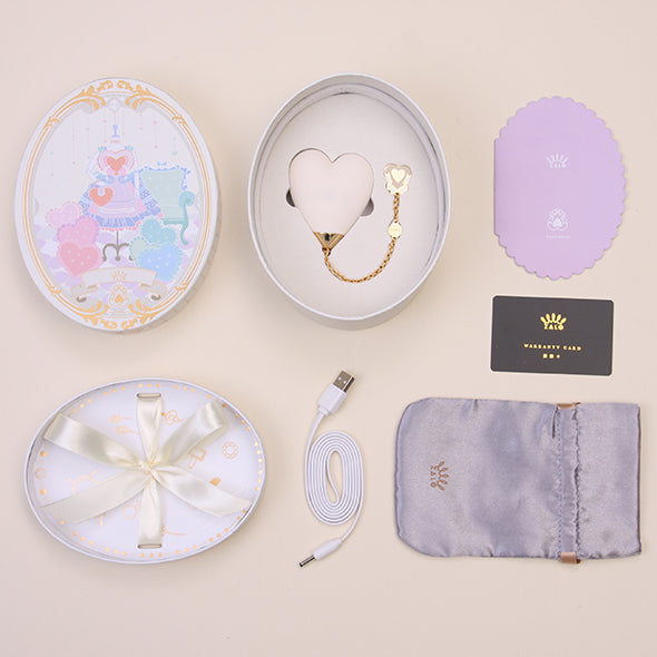 Zalo - Baby Heart Personal Massager Wit