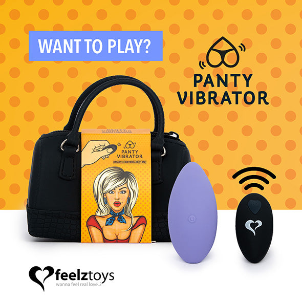 FeelzToys - Panty Vibe Ferngesteuerter Vibrator Lila