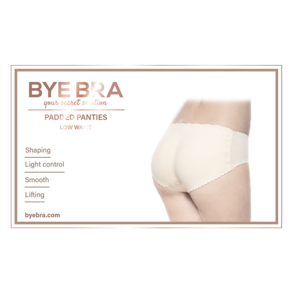 Bye Bra - Slip met Vulling Lage Taille Beige S