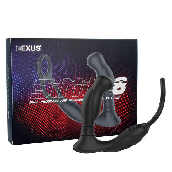 Nexus - Simul8 Vibrant Double Moteur Anal Cock and Ball Toy