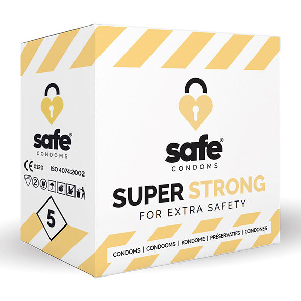 SAFE - Superstarke Kondome für zusätzliche Sicherheit (5 Stück)