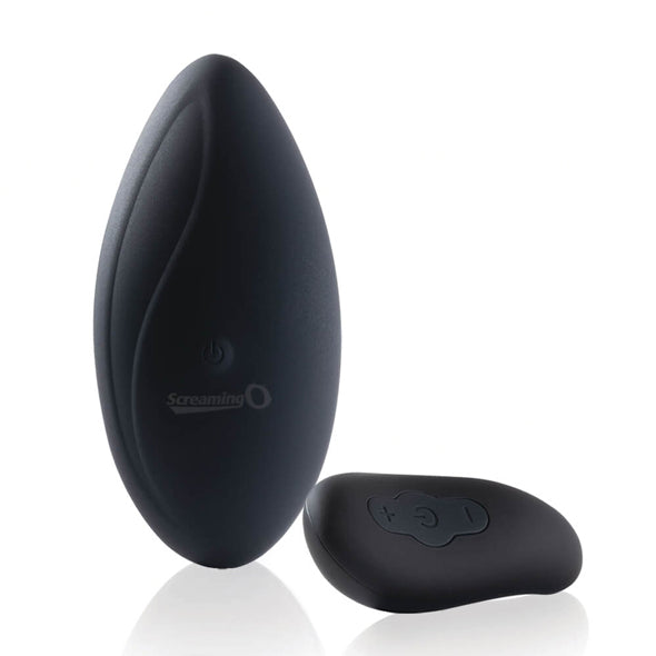 The Screaming O - Premium Ergonomic Remote Panty Set Zwart