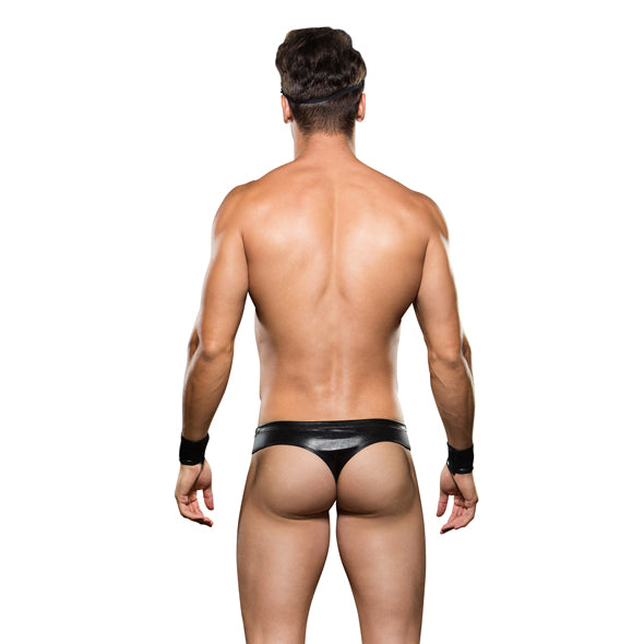 Envy - Biker Bikini Bottom/Cuff/Hat 3 Pc M/L