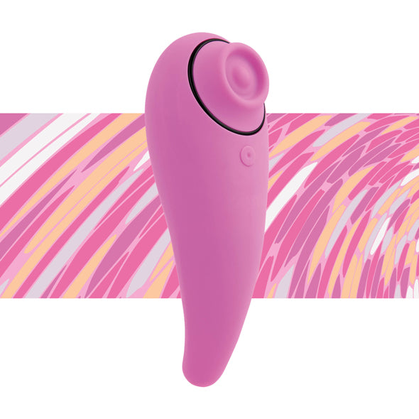 FeelzToys - FemmeGasm Klopf- und Kitzel-Vibrator Pink