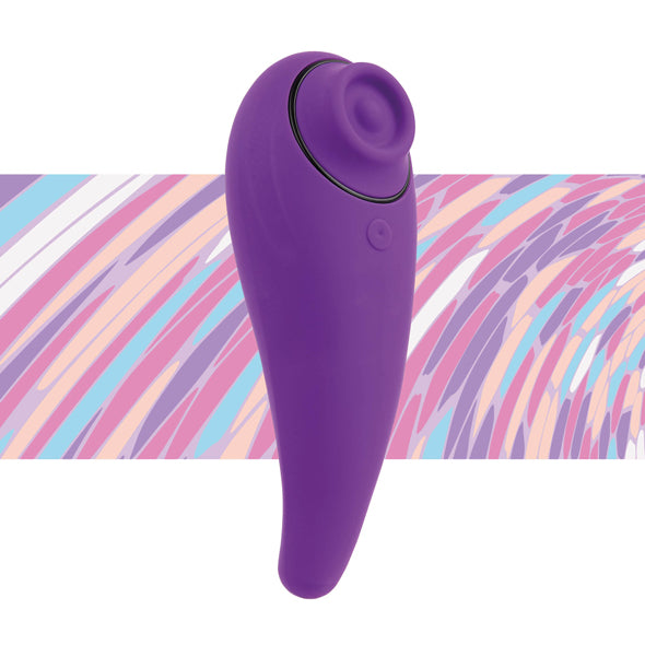 FeelzToys - FemmeGasm Tapping &amp; Tickling Vibrator Paars