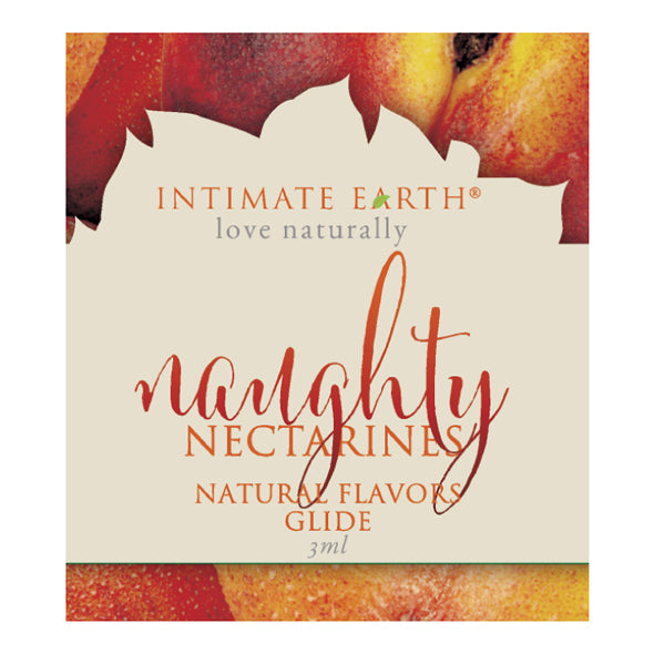 Intimate Earth - Natural Flavors Glide Nectarines Foil 3 ml