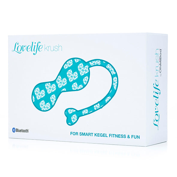 Lovelife by OhMiBod - Krush App Connected Bluetooth Cône Turquoise