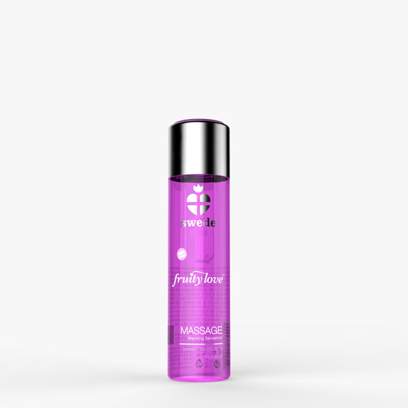 Swede - Fruity Love Massage Zoete Framboos Rabarber 60 ml
