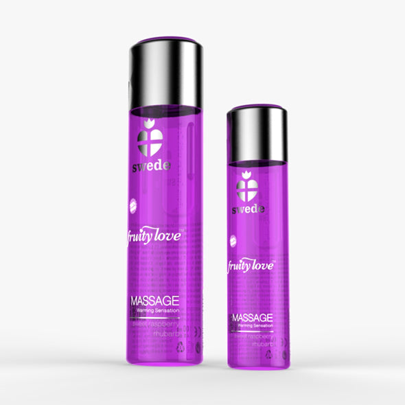 Swede - Fruity Love Massage Zoete Framboos Rabarber 60 ml