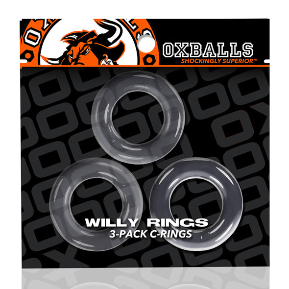 Oxballs - Willy Rings 3er-Pack Cockringe Transparent