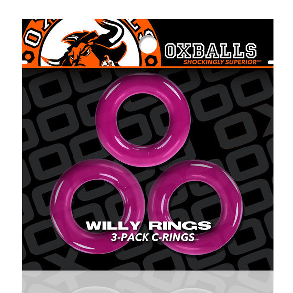 Oxballs - Willy Rings 3er-Pack Penisringe Rosa