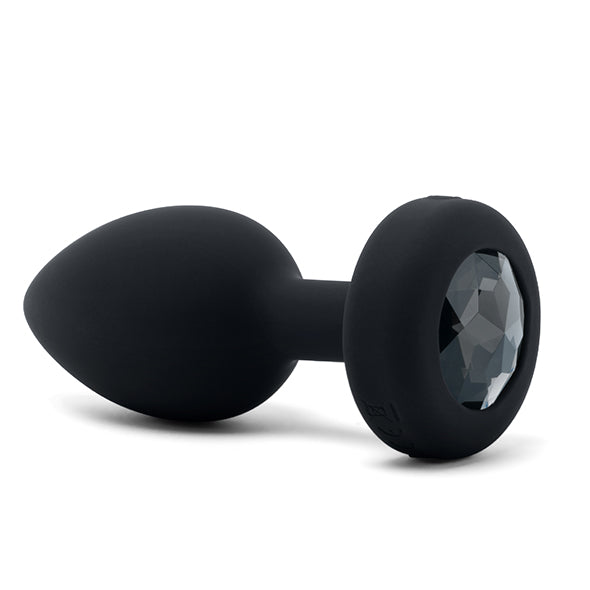 B-Vibe - Plug Bijoux Vibrant M/L Noir