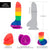 Sucht - Justin 20cm Dong Rainbow