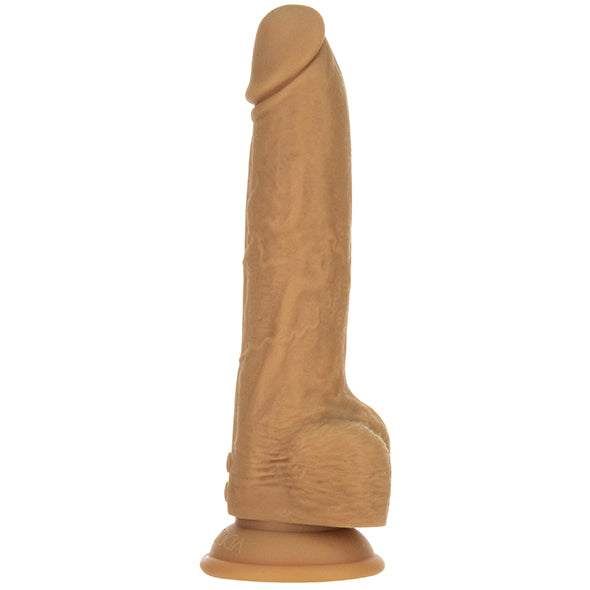 Naked Addiction - Thrusting Dong met Afstandsbediening 23 cm Caramel