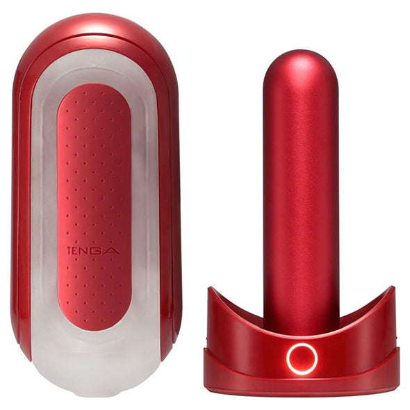 Tenga - Flip Zero 0 Red und Flip Warmer Set