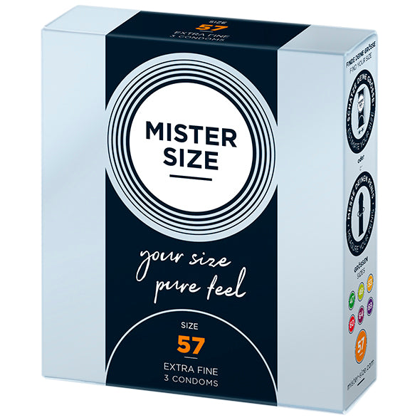 Mister Size - 57mm Kondome 3er Pack