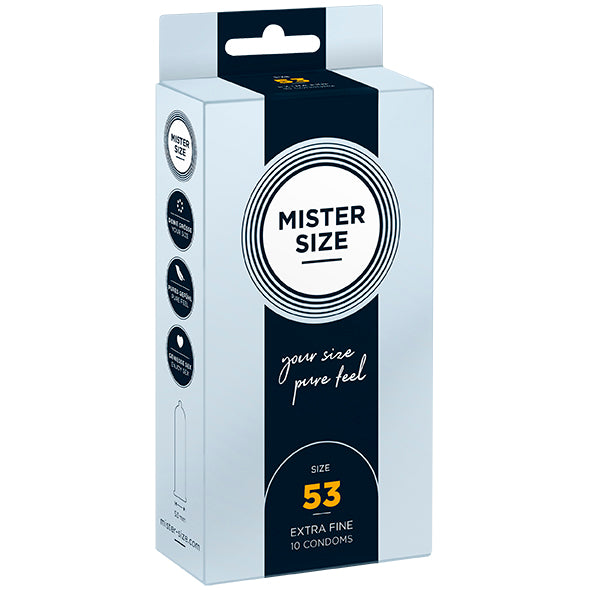 Mister Size - 53 mm Condooms 10 Stuks