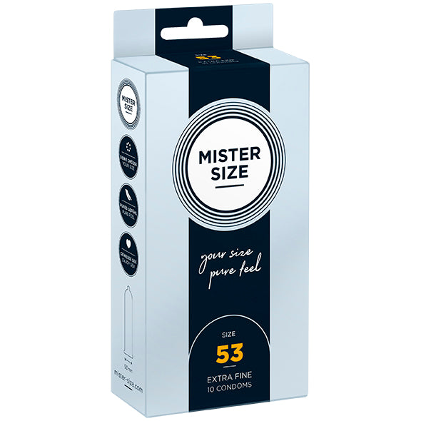 Mister Size - 53 mm Kondome 10er Pack
