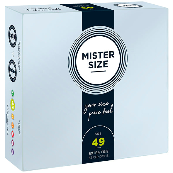 Mister Size - Préservatifs 49 mm 36 pièces