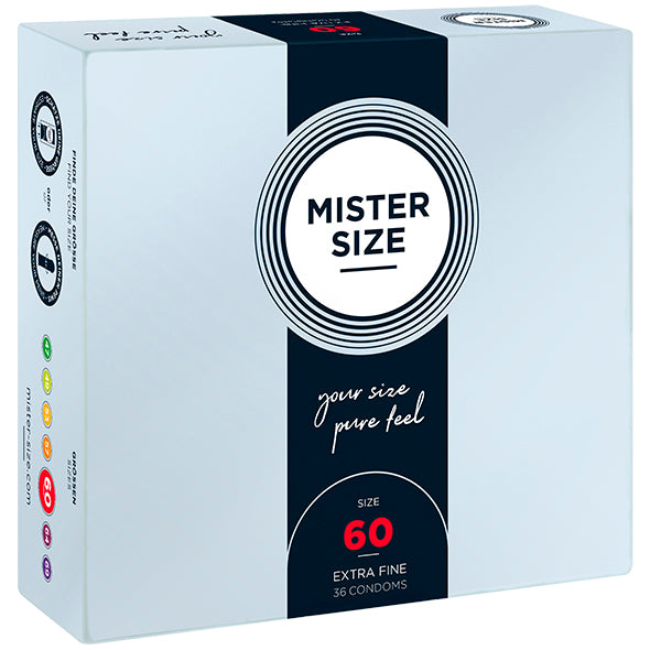 Mister Size - Préservatifs 60 mm 36 pièces
