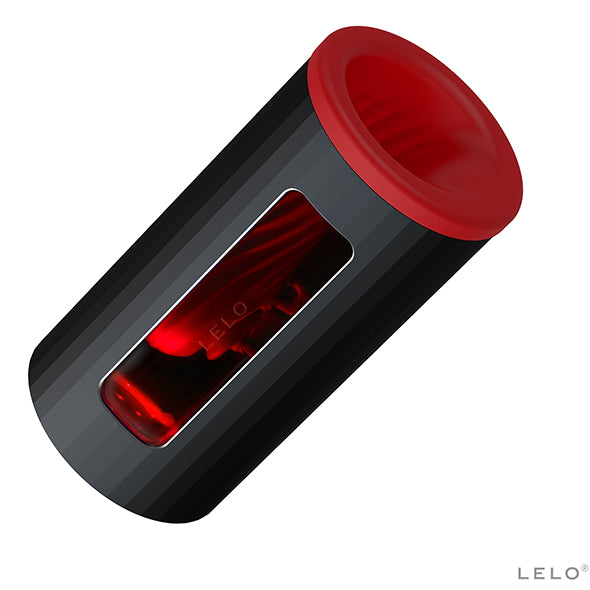 Lelo - F1 V2 Masturbator Zwart &amp; Rood