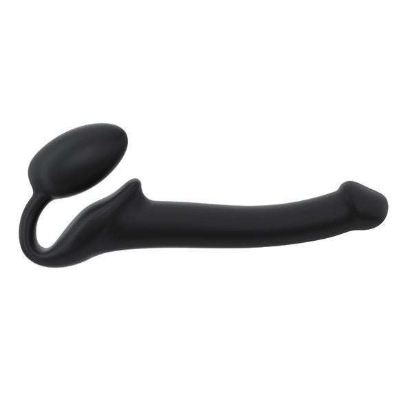 Strap-On-Me - Halbrealistischer flexibler Strap-On Schwarz XL