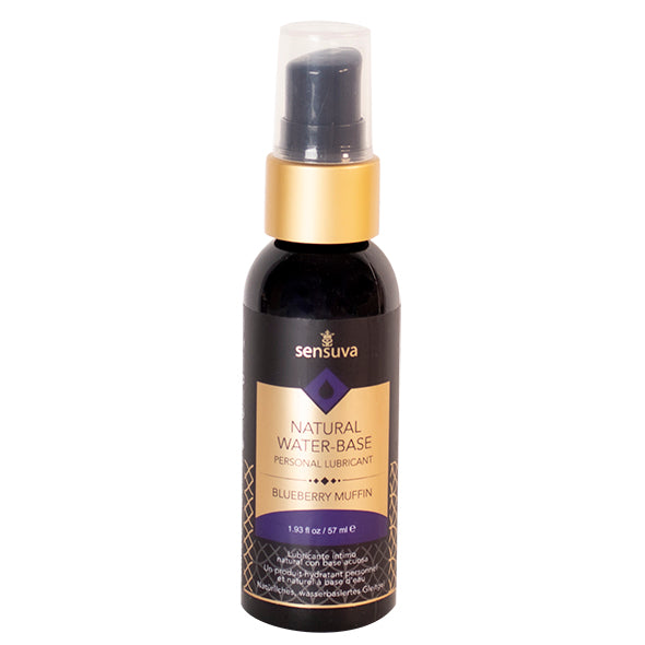 Sensuva - Natural Waterbasis Glijmiddel Bosbessen Muffin 57 ml