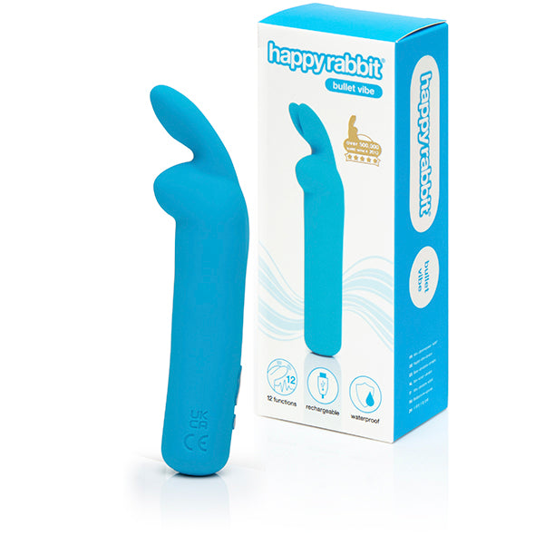 Happy Rabbit - Wiederaufladbare Vibrationskugel Blau