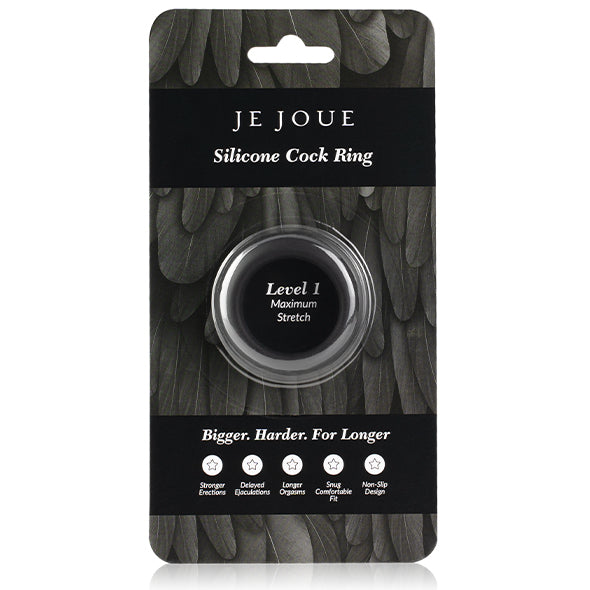 Je Joue - Silicone C-Ring Maximum Stretch Zwart