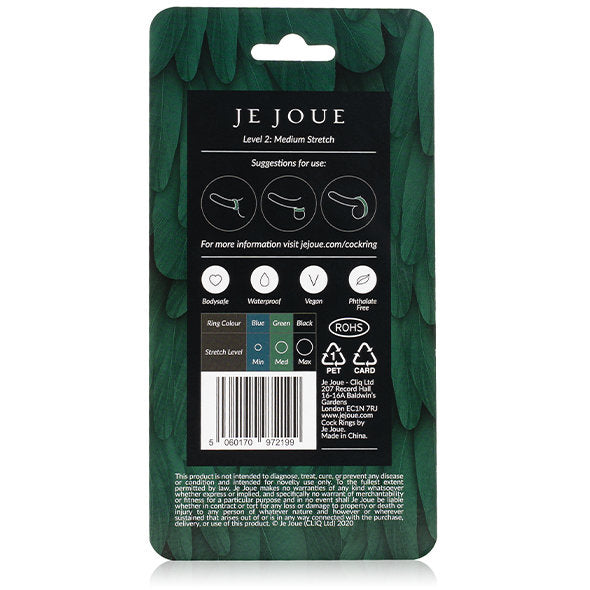 Je Joue - Silicone C-Ring Medium Stretch Groen