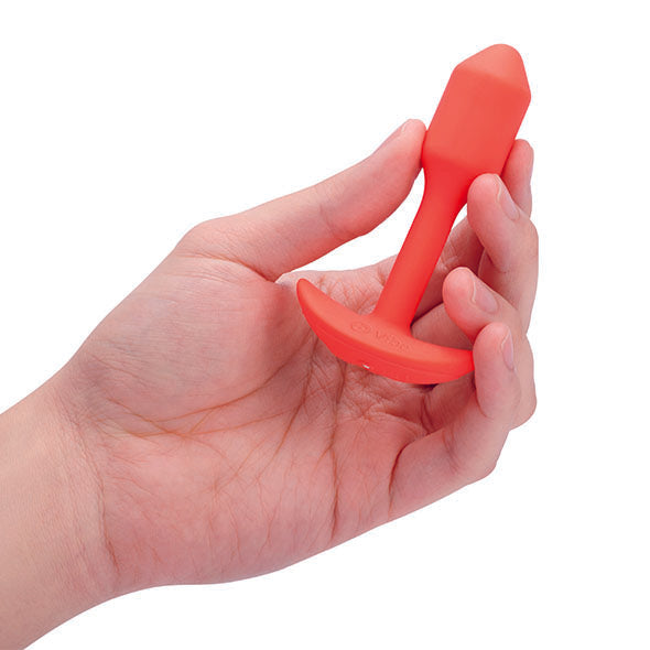 B-Vibe - Vibrerende Snug Plug 1 (S) Oranje