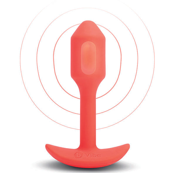 B-Vibe - Vibrerende Snug Plug 1 (S) Oranje
