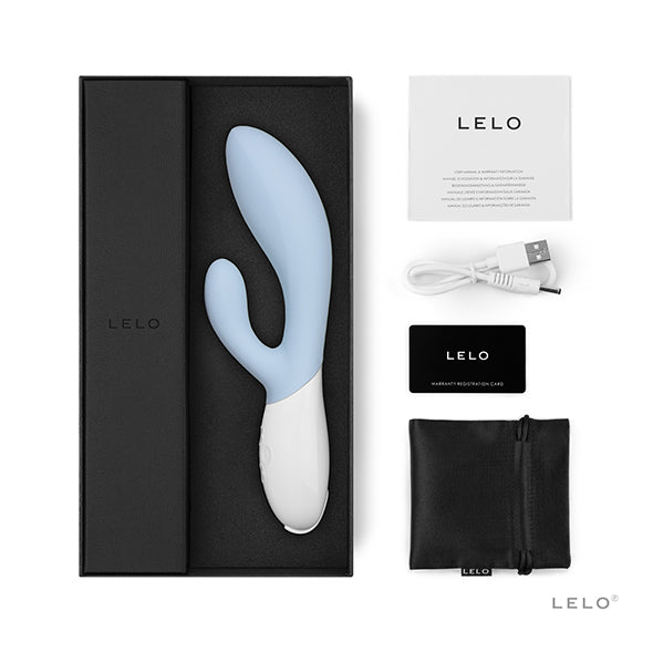 Lelo - Vibromasseur Ina 3 Bleu