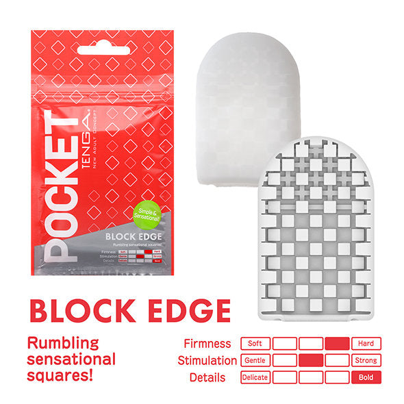 Tenga - Poche Stroker Block Edge