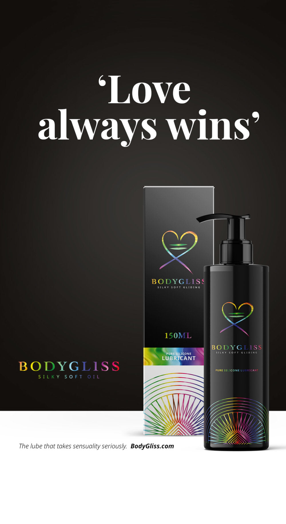 BodyGliss - Erotic Collection Silky Soft Gliding Love Always Wins 150 ml