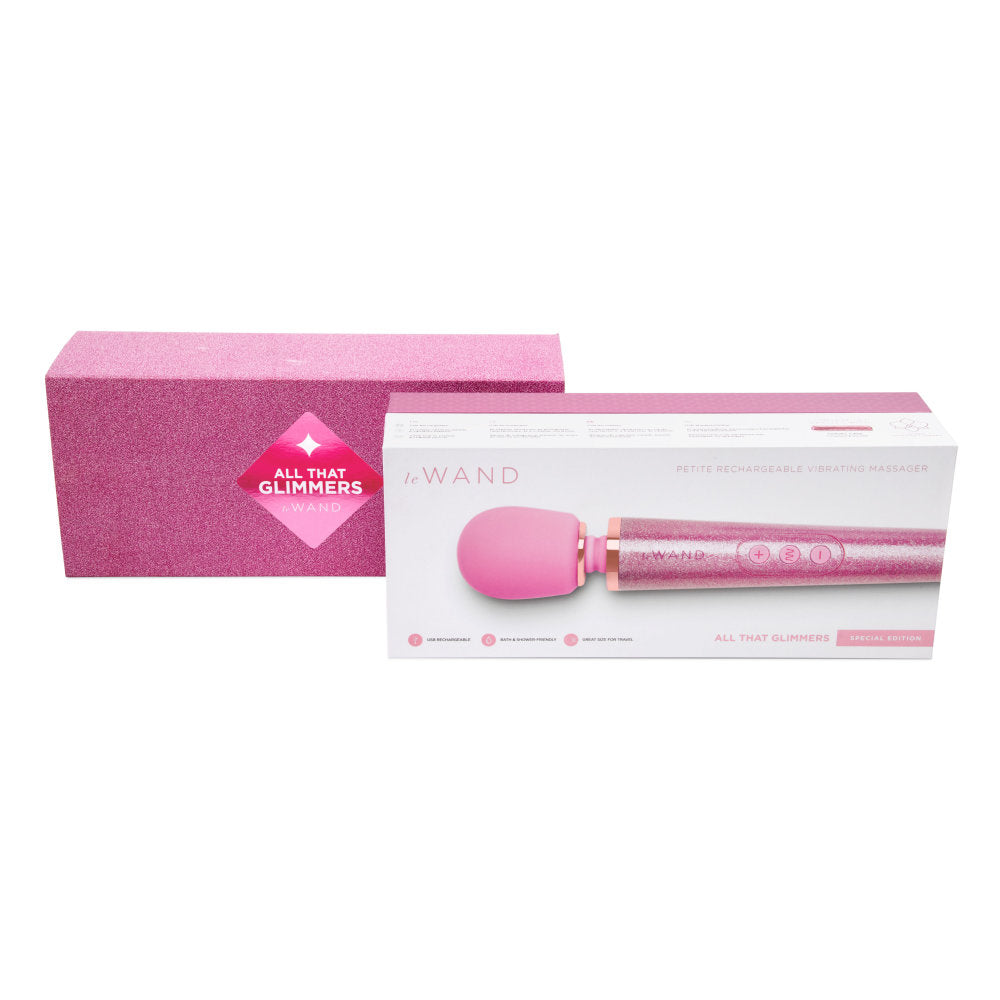 Le Wand - Petite All That Glimmers Oplaadbare Vibrerende Massager Roze