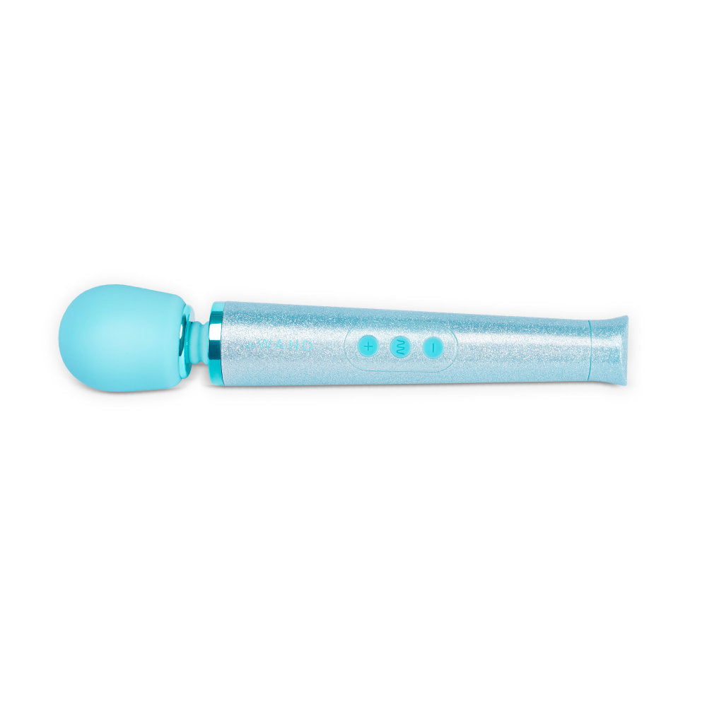 Le Wand - Petite All That Glimmers Wiederaufladbares Vibrationsmassagegerät Blau