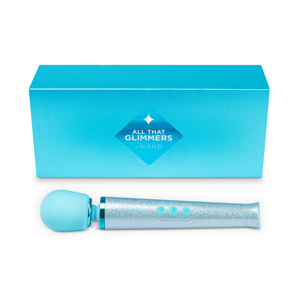 Le Wand - Petite All That Glimmers Oplaadbare Vibrerende Massager Blauw