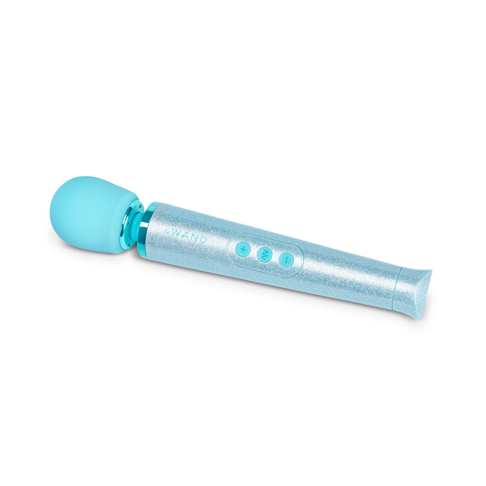 Le Wand - Petite All That Glimmers Oplaadbare Vibrerende Massager Blauw