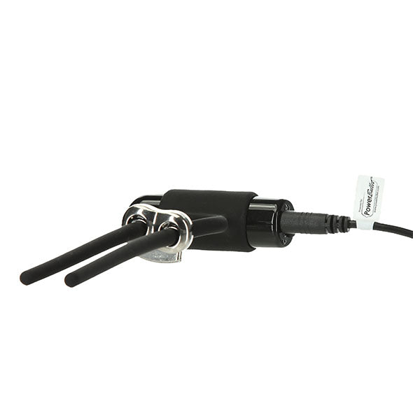 PowerBullet - Bolo verstellbarer Penisring mit Mini 9 Positionen Schwarz