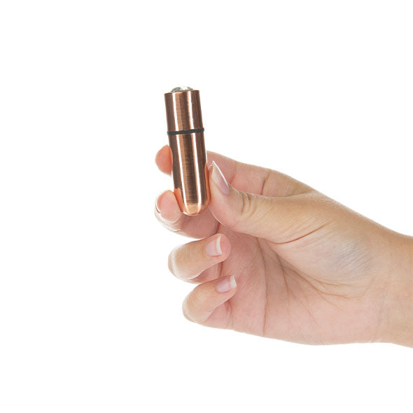 PowerBullet - First Class Mini Bullet mit Crystal 9 Position Rose Gold