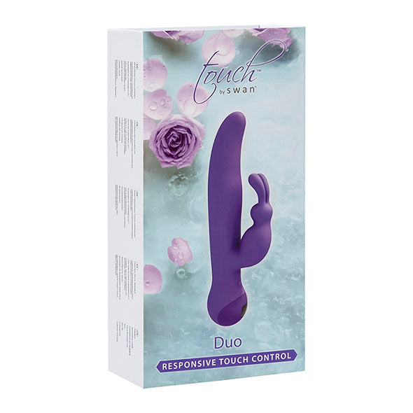 Swan - Duo Rabbit Vibrator Violett