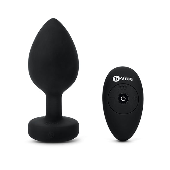 B-Vibe - Vibrerende Juwelen Plug XXL Black