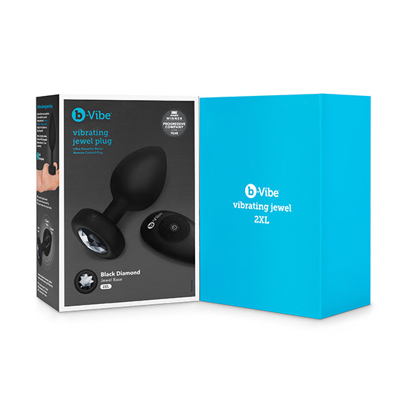 B-Vibe - Vibrerende Juwelen Plug XXL Black