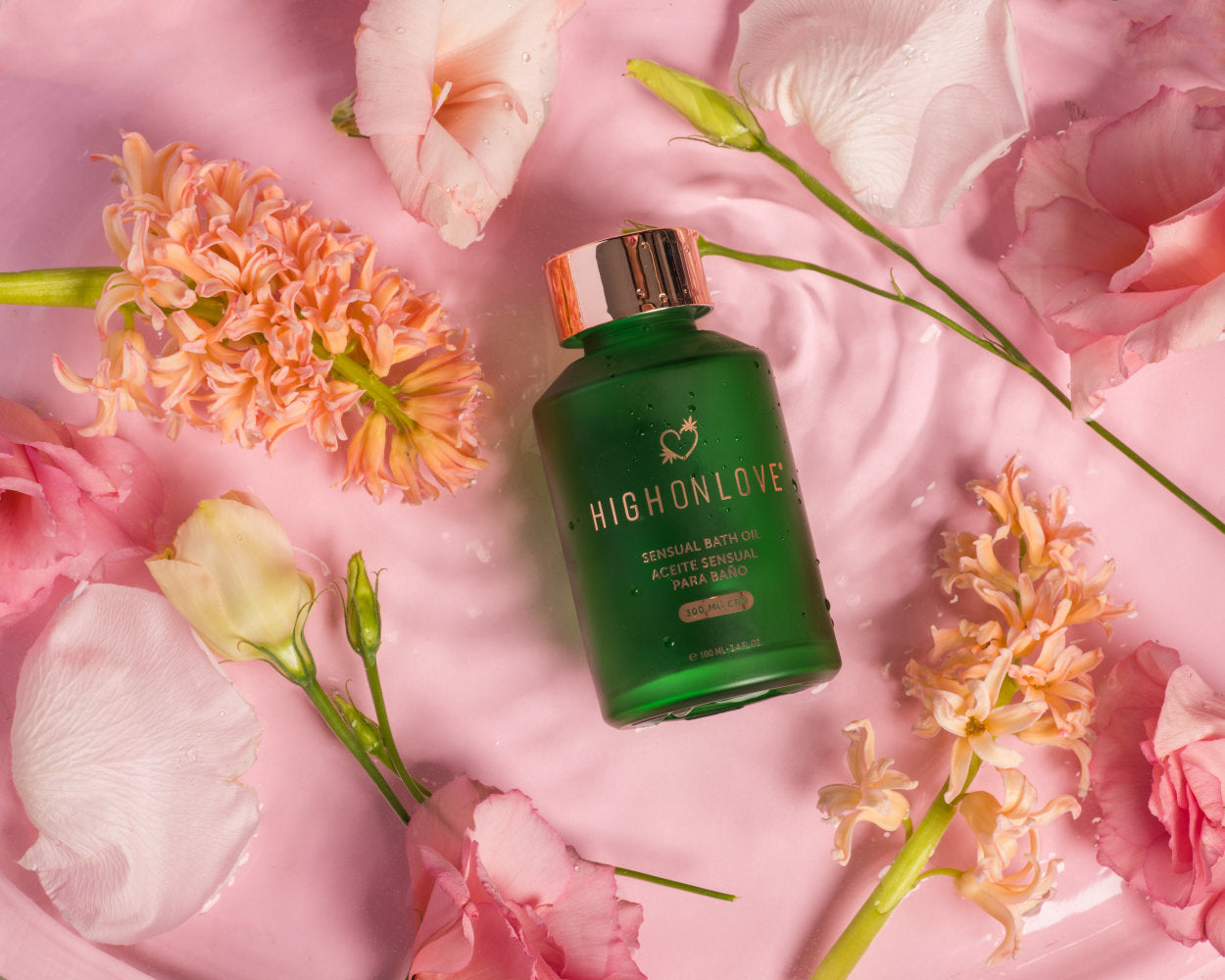 HighOnLove - CBD Sinnliches Bade- und Körperöl 100 ml